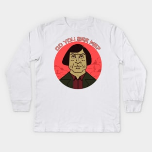 Anton Chigurh Kids Long Sleeve T-Shirt